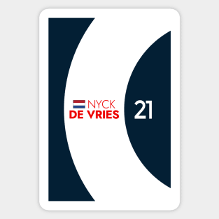 F1 2023 - #21 De Vries Sticker